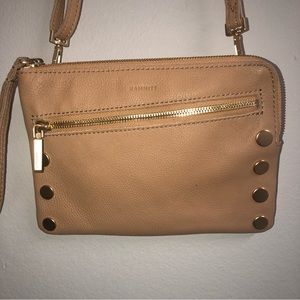 Hammitt Nash 2 VIP 2022 Toast Tan Small Convertible Crossbody Wristlet